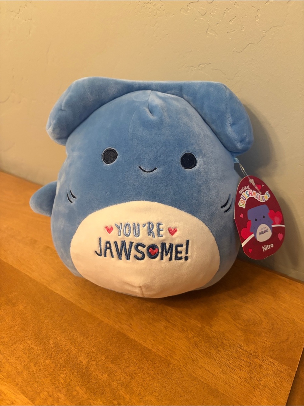NWT Squishmallow Nitro Valentines Edition